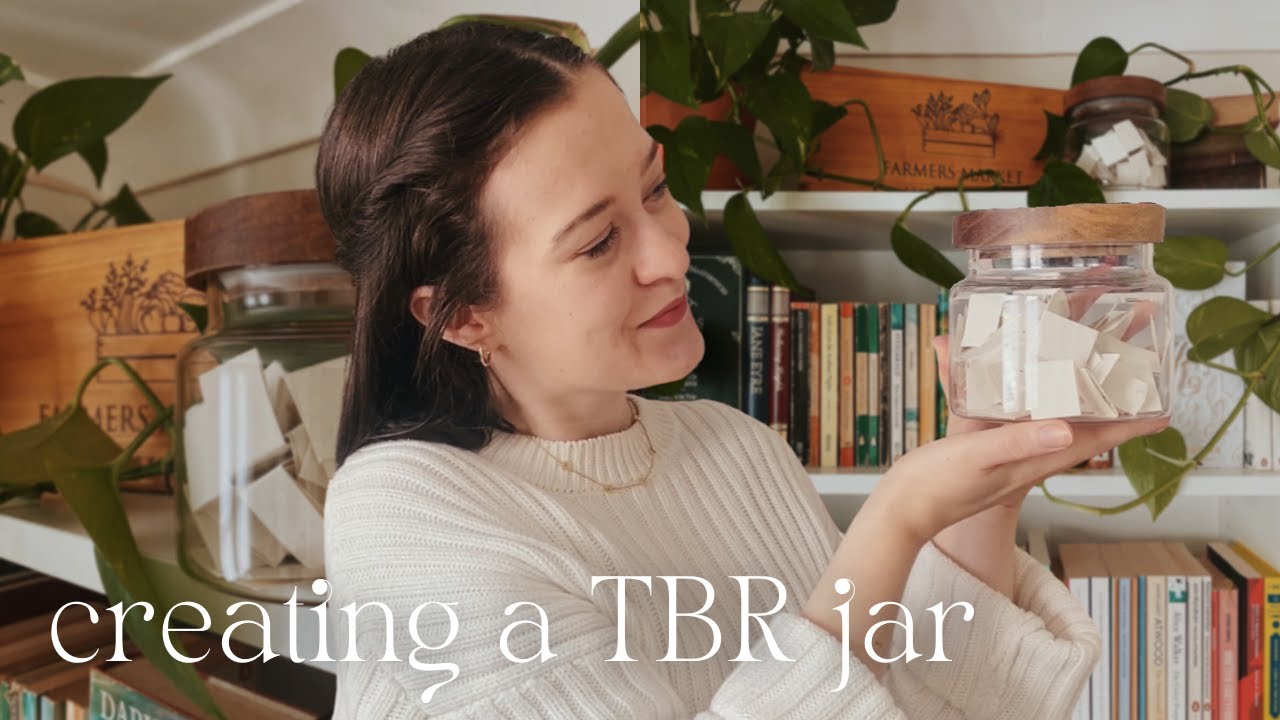 Creating a TBR Jar 📚 & some bookshelf reorganisation