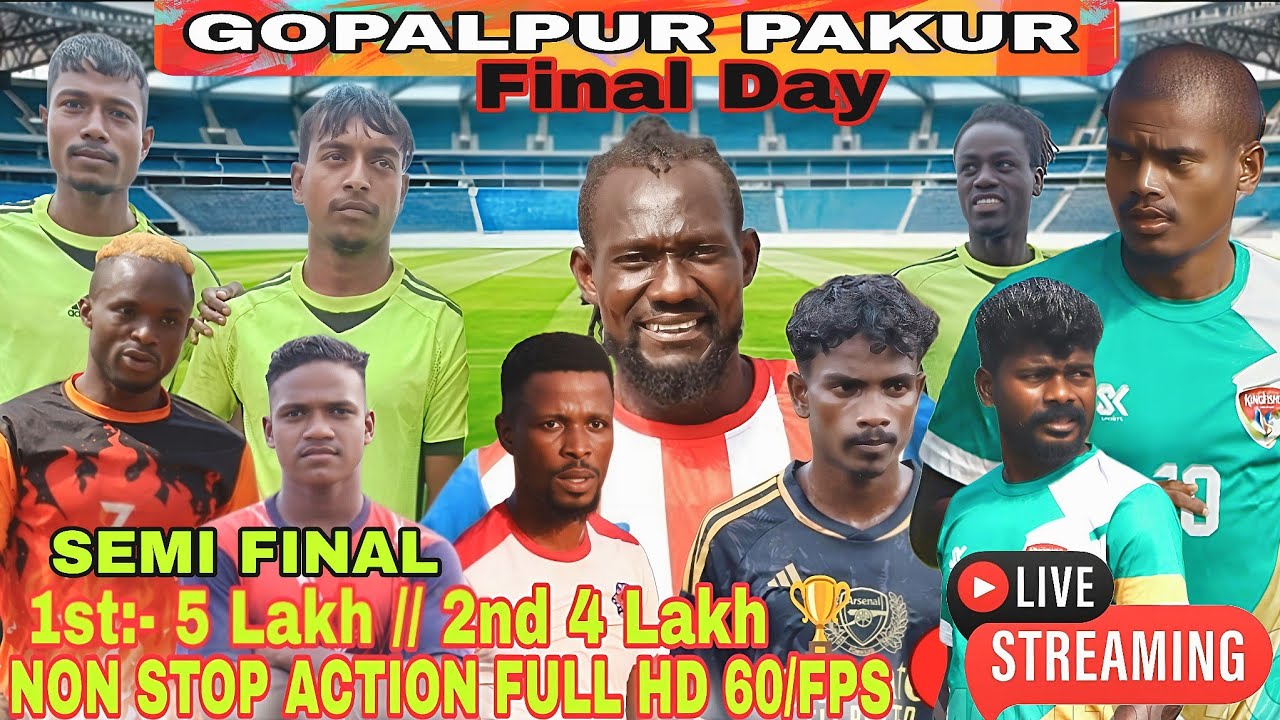 Final 💥 King Fisher Potka 💥 Gopalpur Pakur Football Match 2026  💥Football Match #simonfootballlive