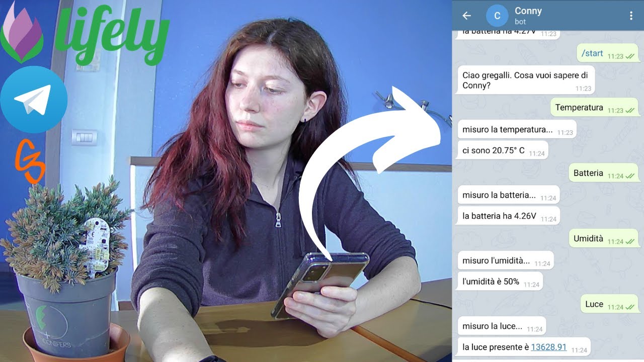 Una pianta che usa Telegram?? || ESP8266 e Bot di Telegram