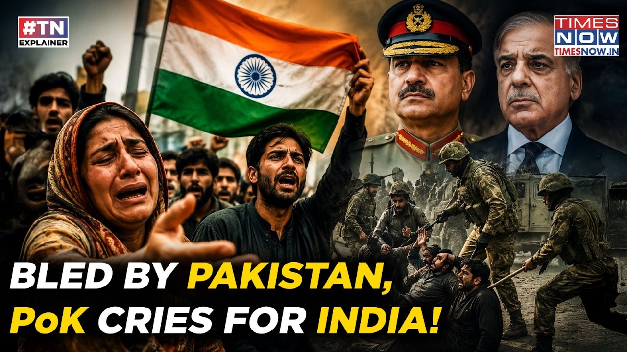 PoK 'Needs India's Help': Protesters Cry Out Against Pakistan Army| Munir, Sharif's Horrors On Cam