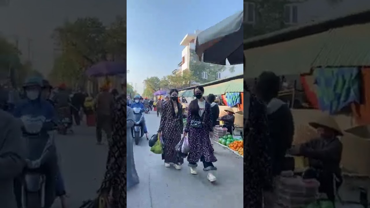 Tôn Phi đi thăm chợ chiều Nam Sơn phần 3