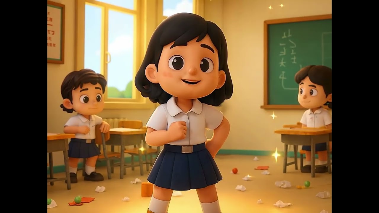 หนูอาสา พาห้องเรียนสะอาด ป 1