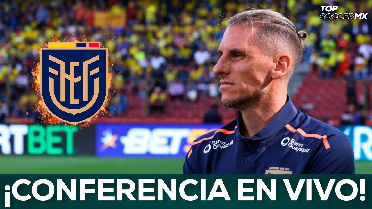🔥 CONFERENCIA DE PRENSA SEBASTI&Aacute;N BECCACECE DT ECUADOR TRAS JUEGO VS SELECCION MEXICANA