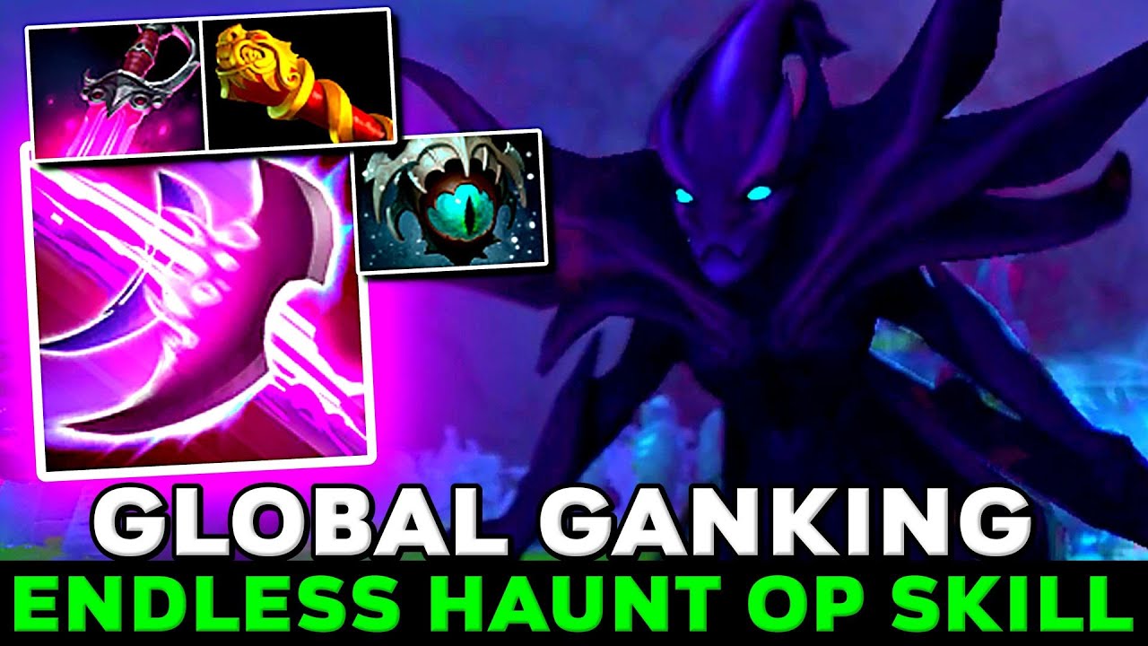Endless Haunt Op Skill Shadow Step Upgrade Spectre Global Ganking Khanda - Dota 2