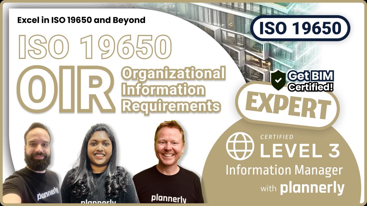 (OIR) Требования к организационной информации: обучение по ISO 19650