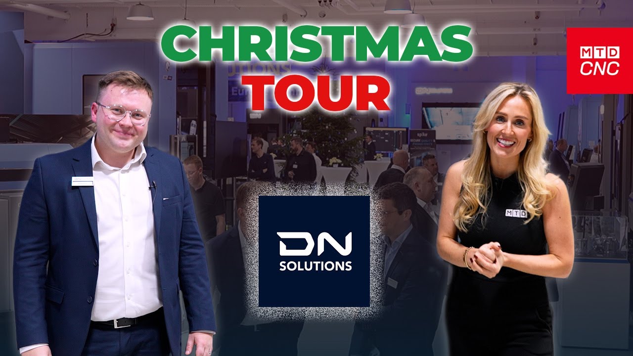 День открытых дверей в DN Solutions: отличная компания, отличное оборудование и Рождество!