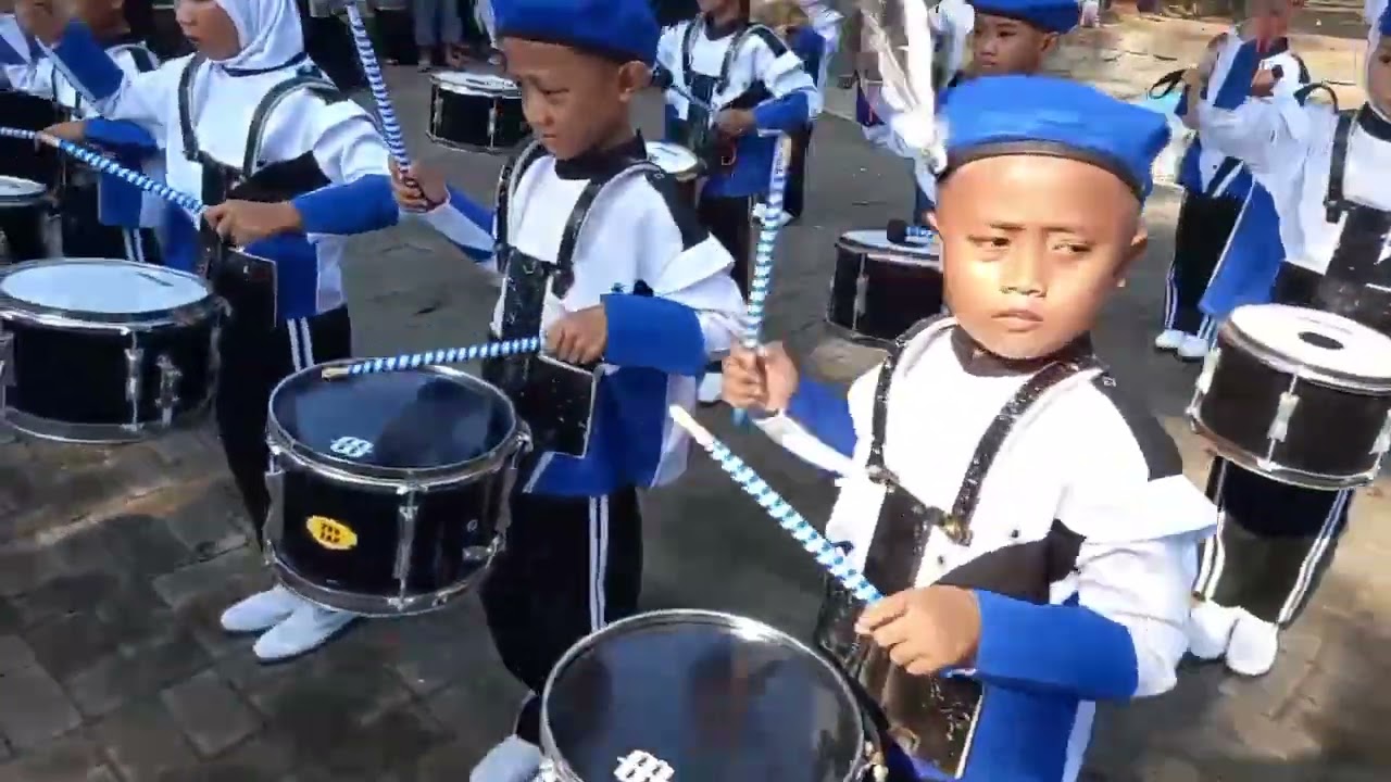 Marching band TK ABA 03 PEMALANG penyambutan bupati pemalang dlm rangka milad aisiyah