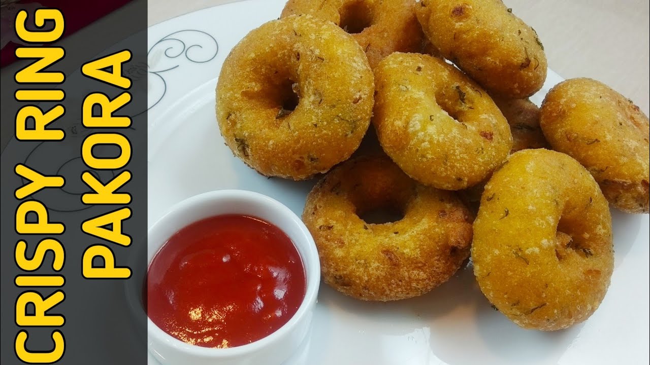Suji Ring Pakora//Rava Vada//Semolina Vada