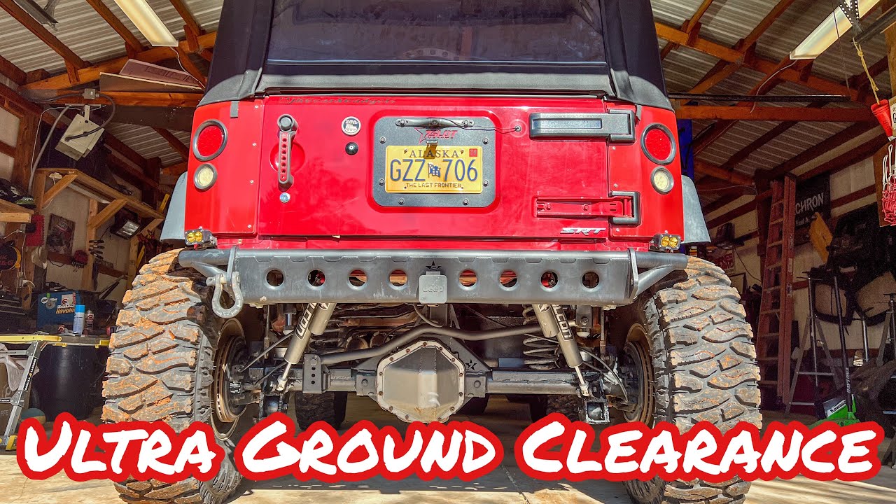 Building a High Clearance Jeep Wrangler Axle Setup - Part 1 Flushmount Shocks