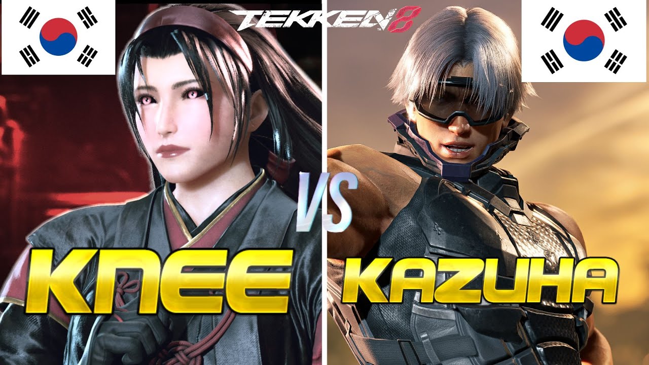 Tekken 8 ▰ KNEE (Jun Kazama) Vs KAZUHA (Lee Chaolan) ▰ Ranked Matches