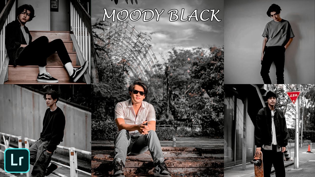 LIGHTROOM PRESET SELEBGRAM TERBARU | MOODY BLACK