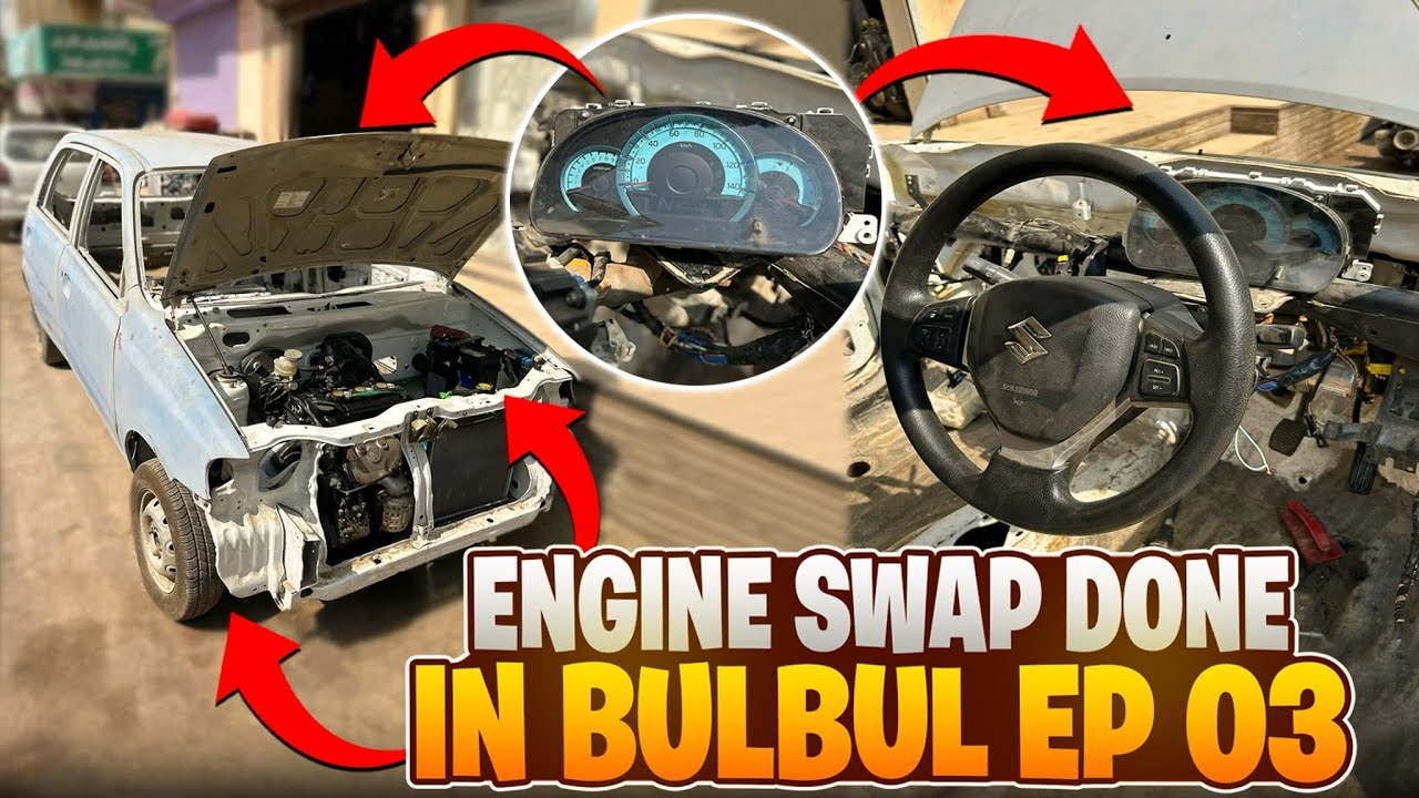 Engine Swap Done In Bulbul 😍 Complete Wiring Details !! EPS Installed | Episode No 3 