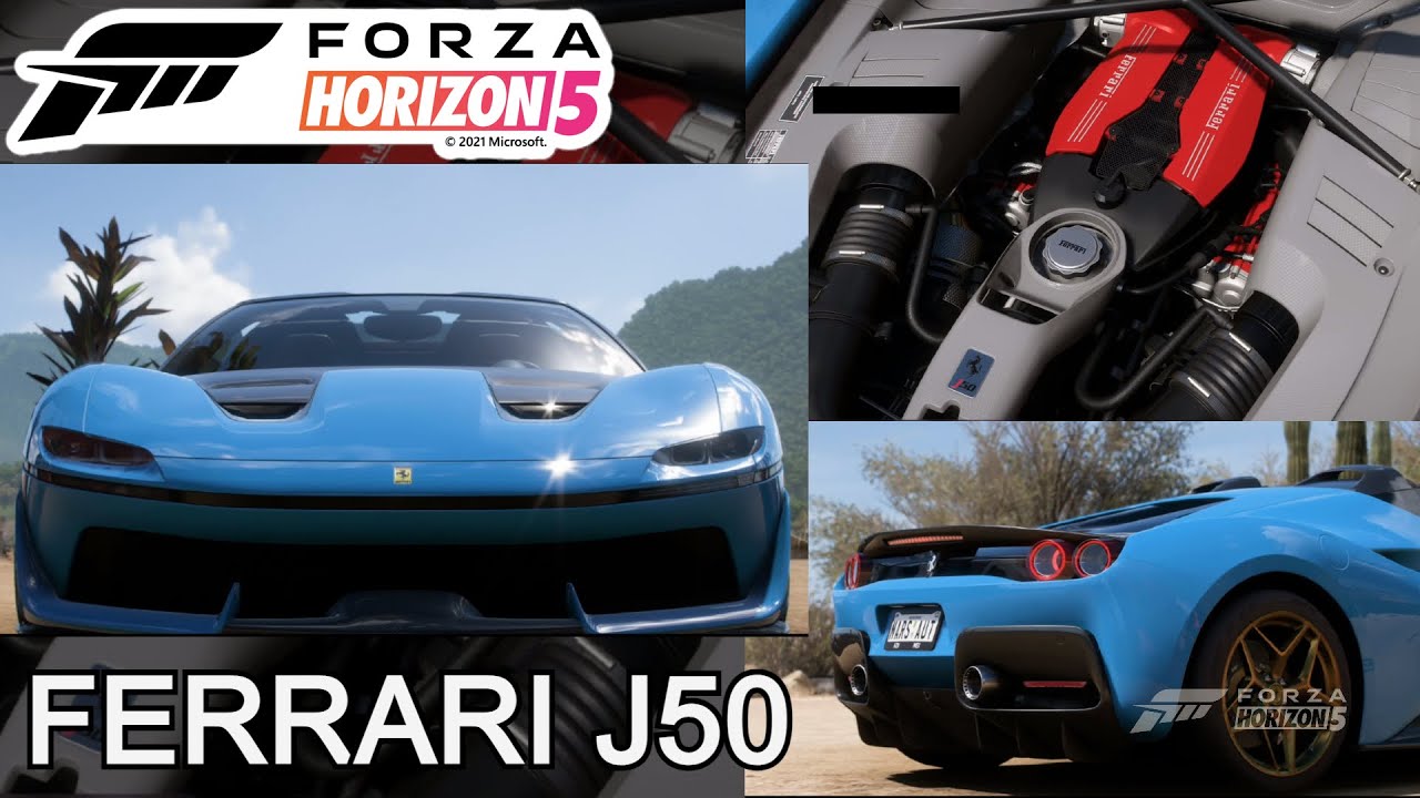 Ferrari J50  Forza Horizon 5 - Car Pass #1| Logitech G920 Let's Play