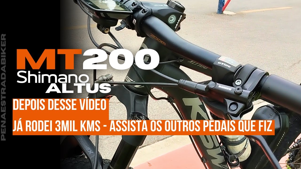 Freios Shimano ALTUS MT200 Primeiras impressões testes e reconhecimento
