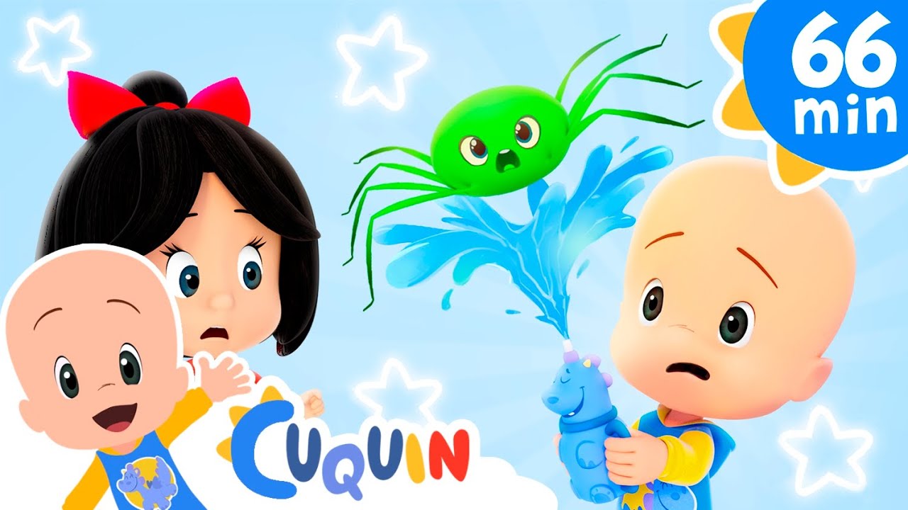 Itsi Bitsi Araña y más canciones para cantar con tu bebe | Cleo y Cuquin español | Familia Telerin