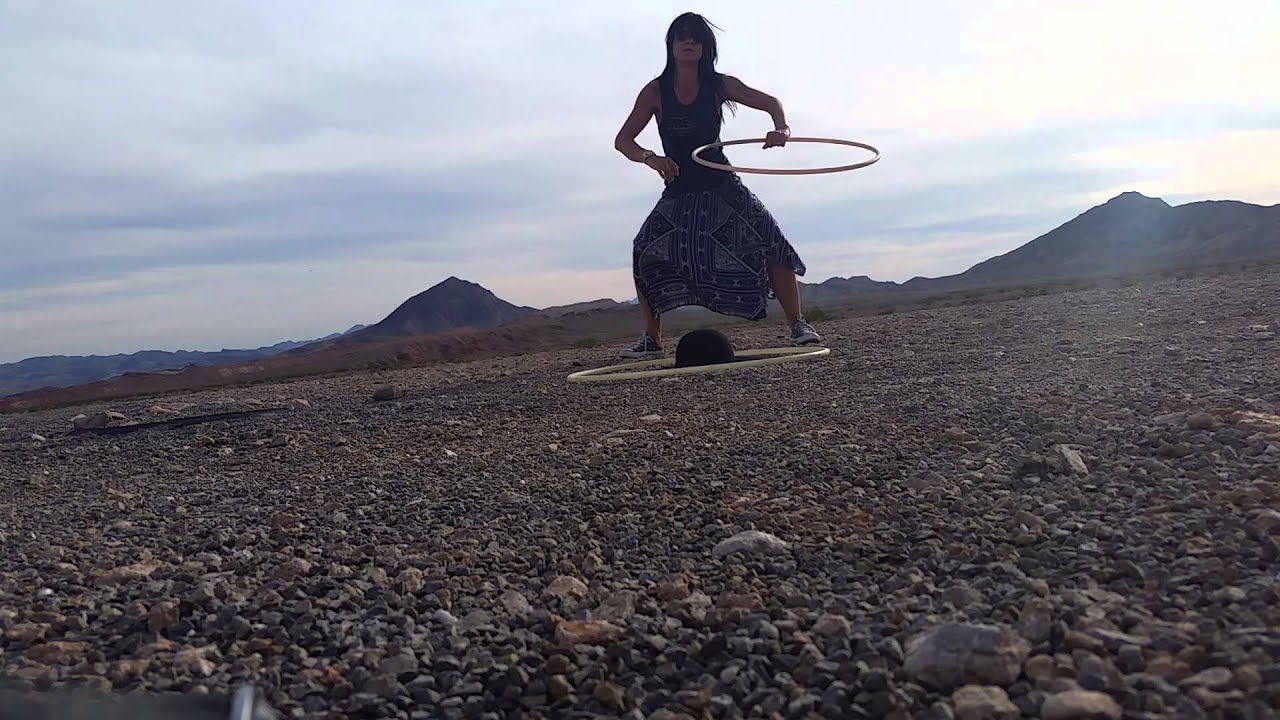 Desert beauty, 80 degrees and this happy hooper..