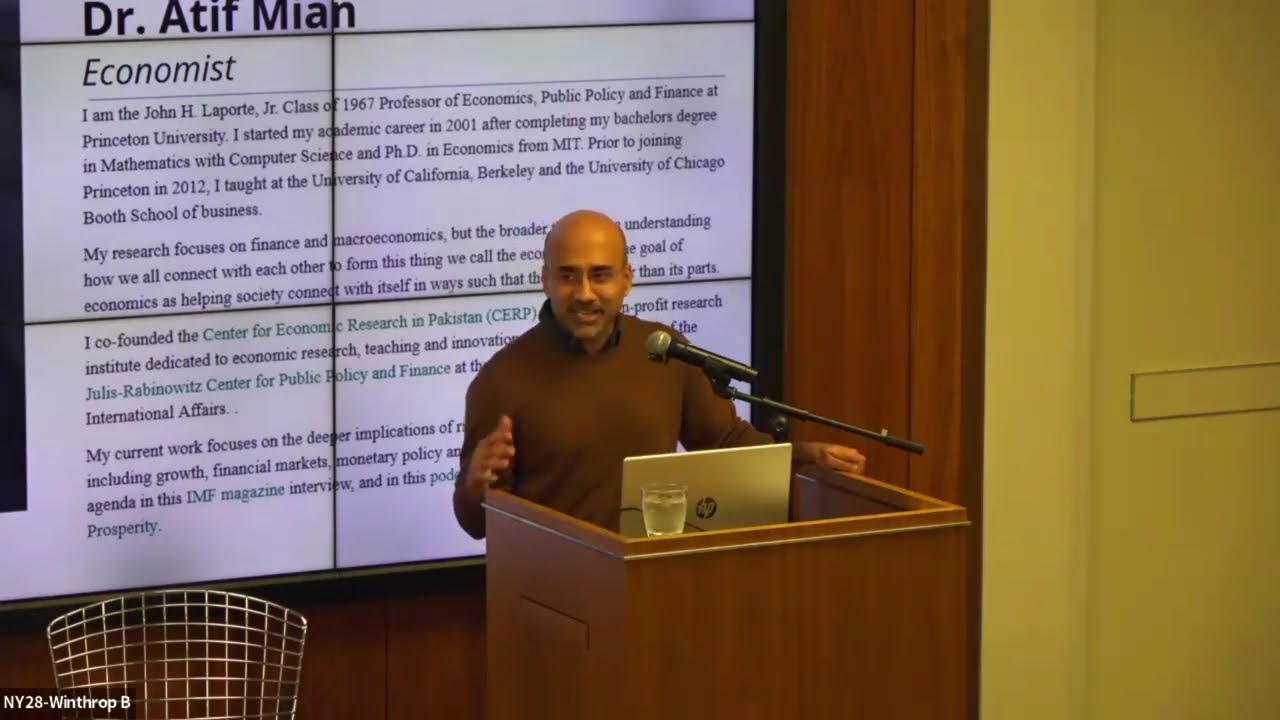 Pakistan&rsquo;s Economy: Challenges, Solutions & Global Insights | Atif Mian at APF Board Dinner 2026