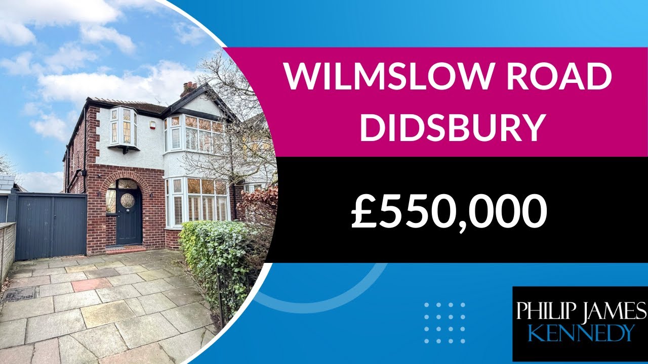 Wilmslow Road, Didsbury - £550,000