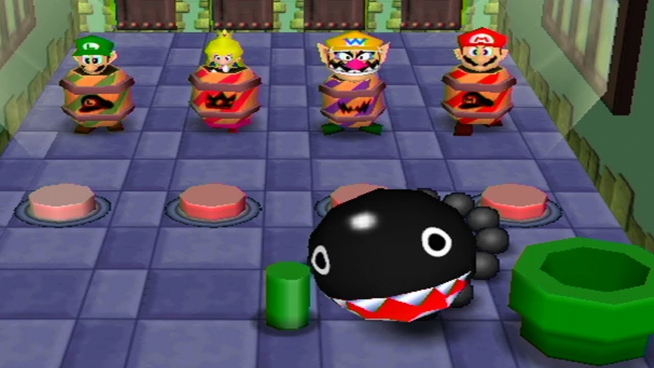 Mario Party 2 - All 4 Player Minigames