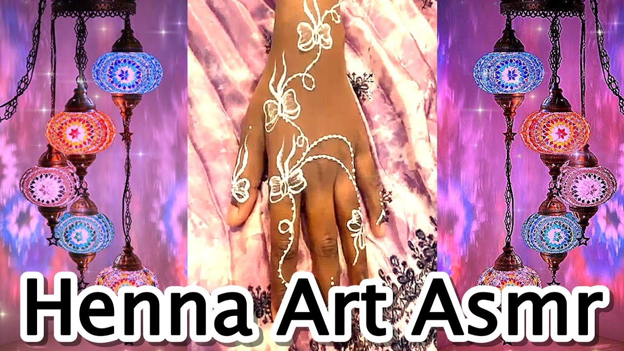 🌀✨ Asmr Henna Art 🌀✨🎨💫 #Mehndi creative art