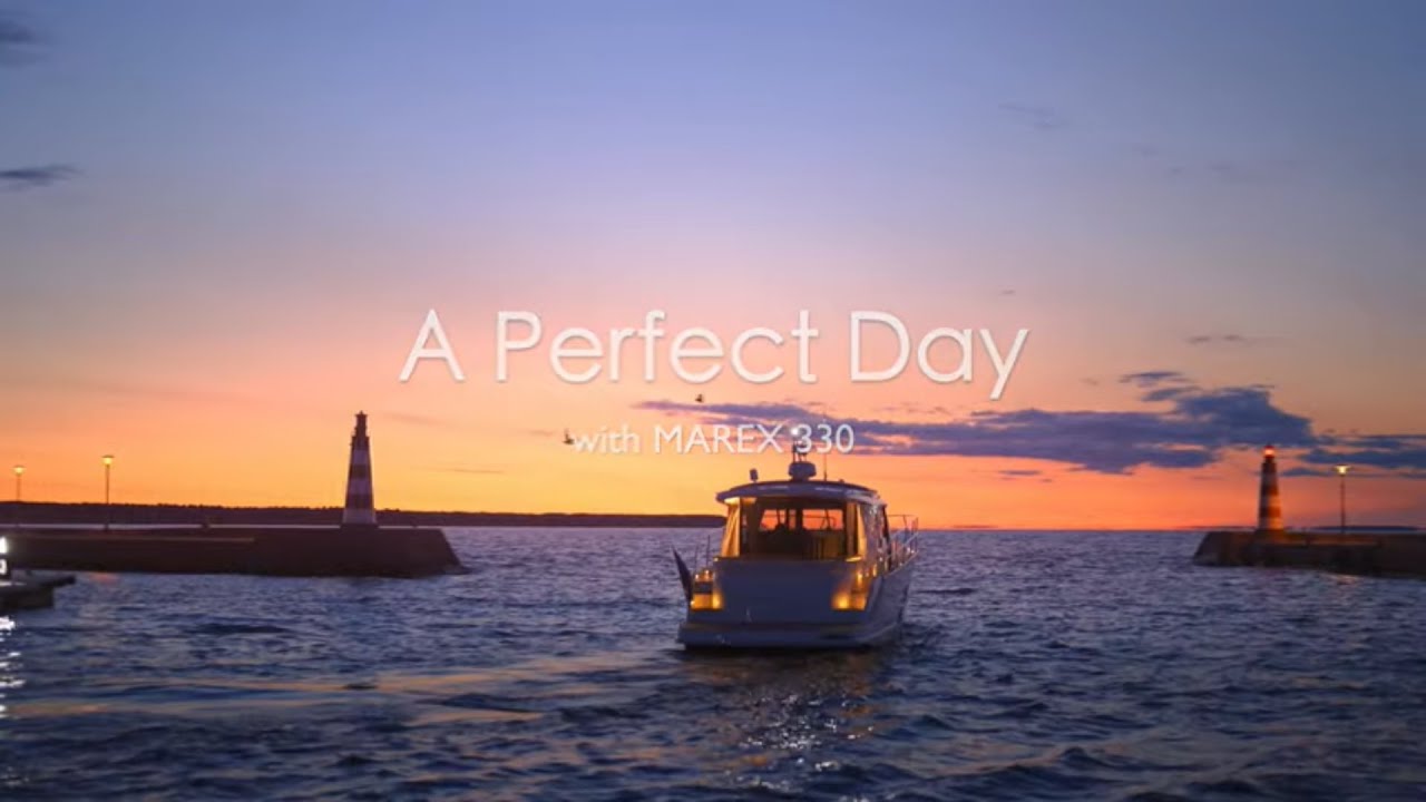 MAREX 330 Scandinavia.  A Perfect Day