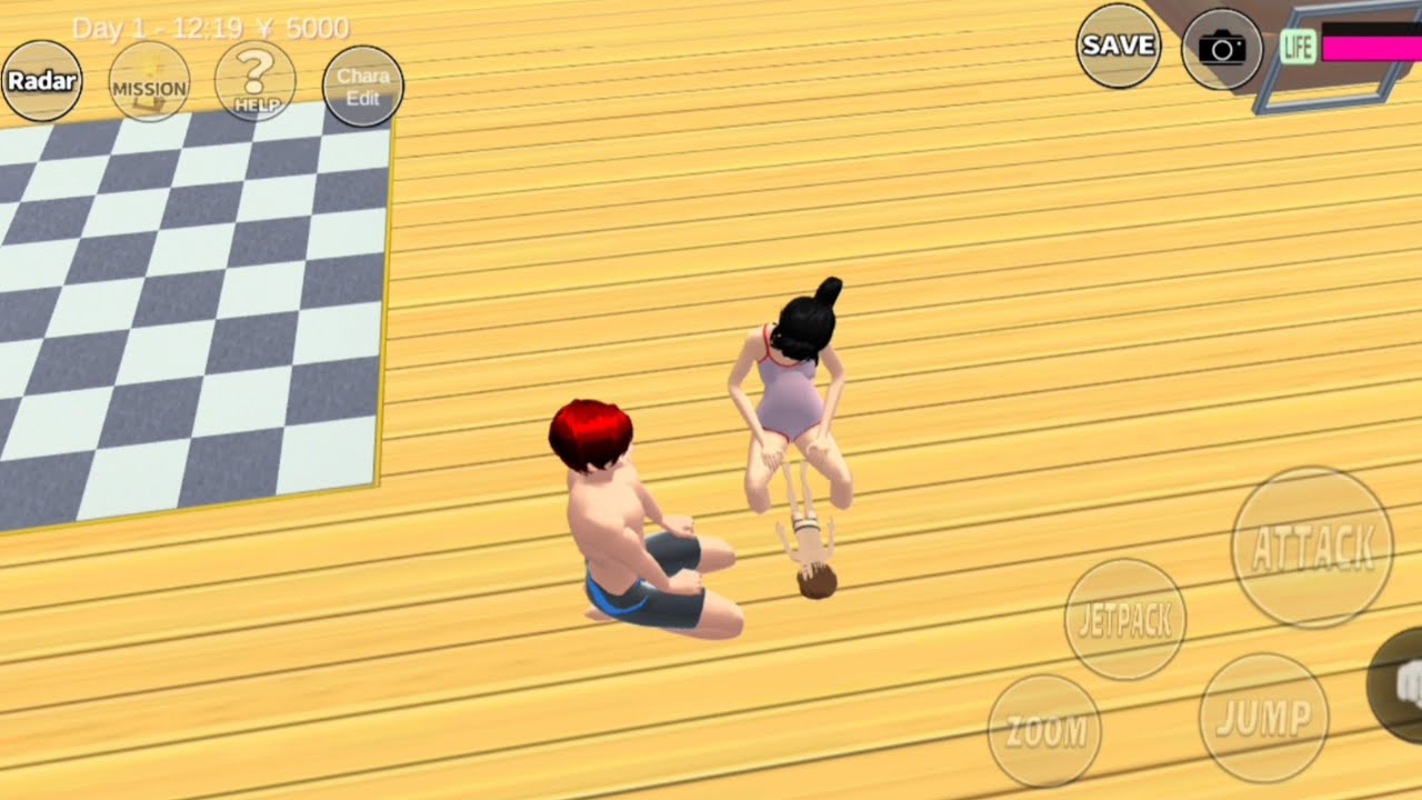 Sakura melahirkan anak kembar | SAKURA school simulator