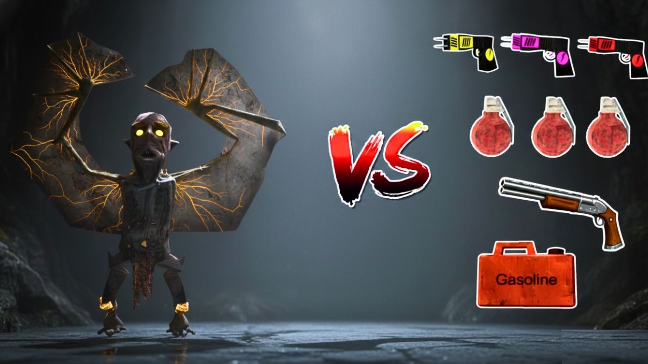 Using All Weapons On Nosbat (PC) Granny Game 2 Enhanced - Full Gameplay