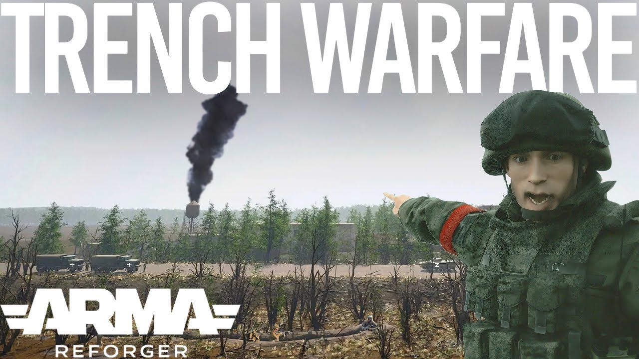Bakhmut Trench Warfare & Infantry Support… | Arma Reforger
