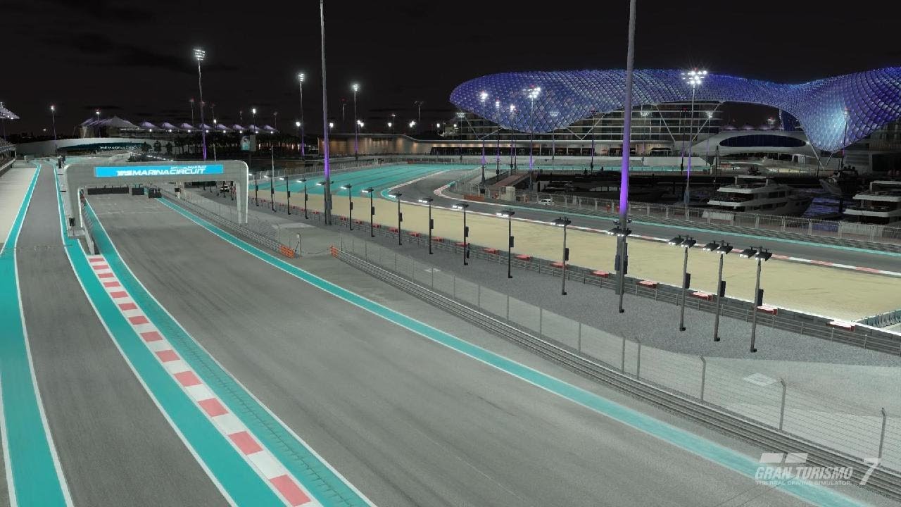 GT7 10 minutes spectating at Yas Marina