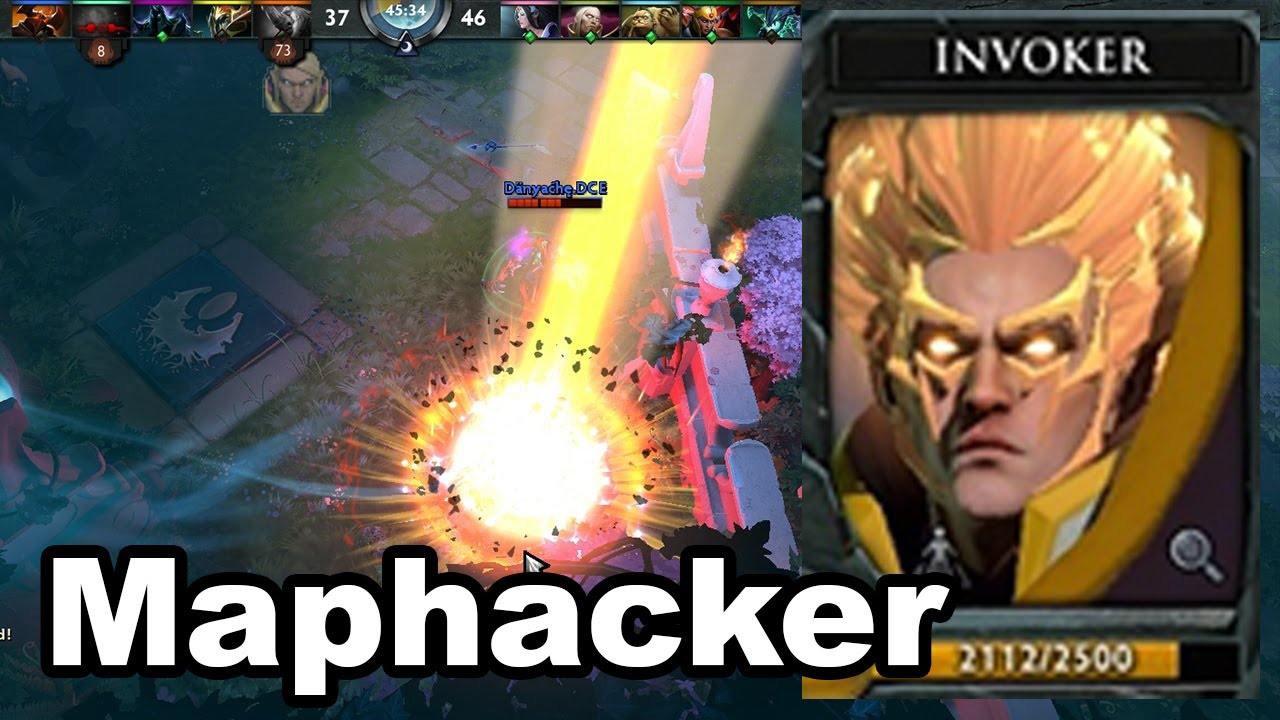 Maphacker Invoker Dota 2