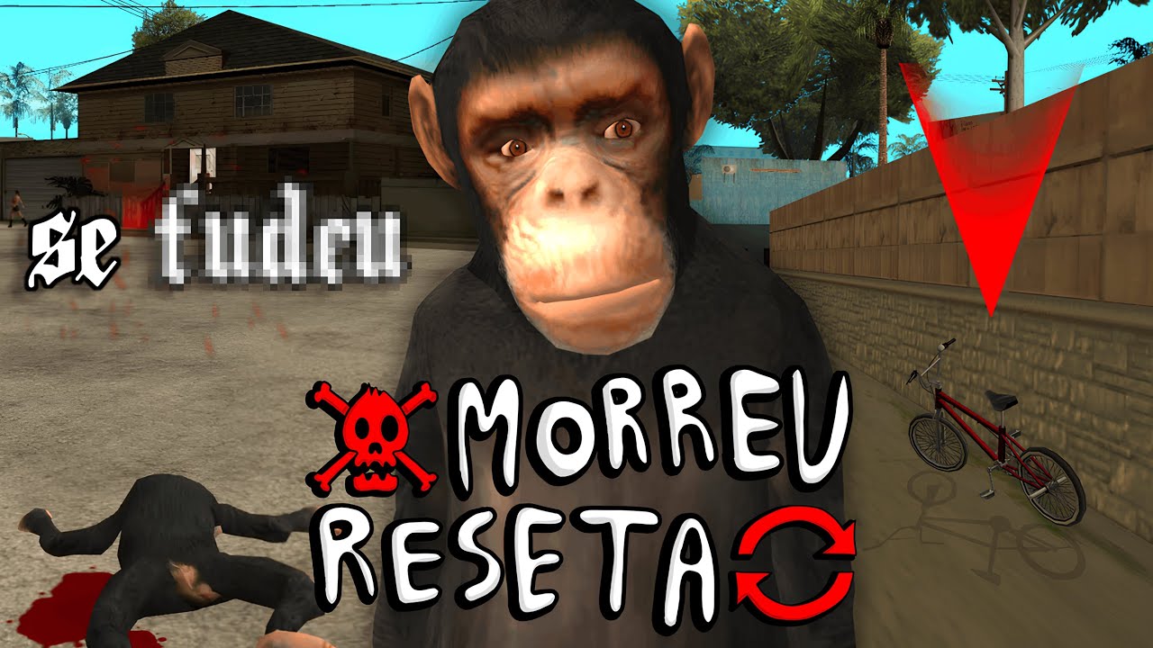 Zerando GTA san andreas MAS se MORRER RESETA do ZERO