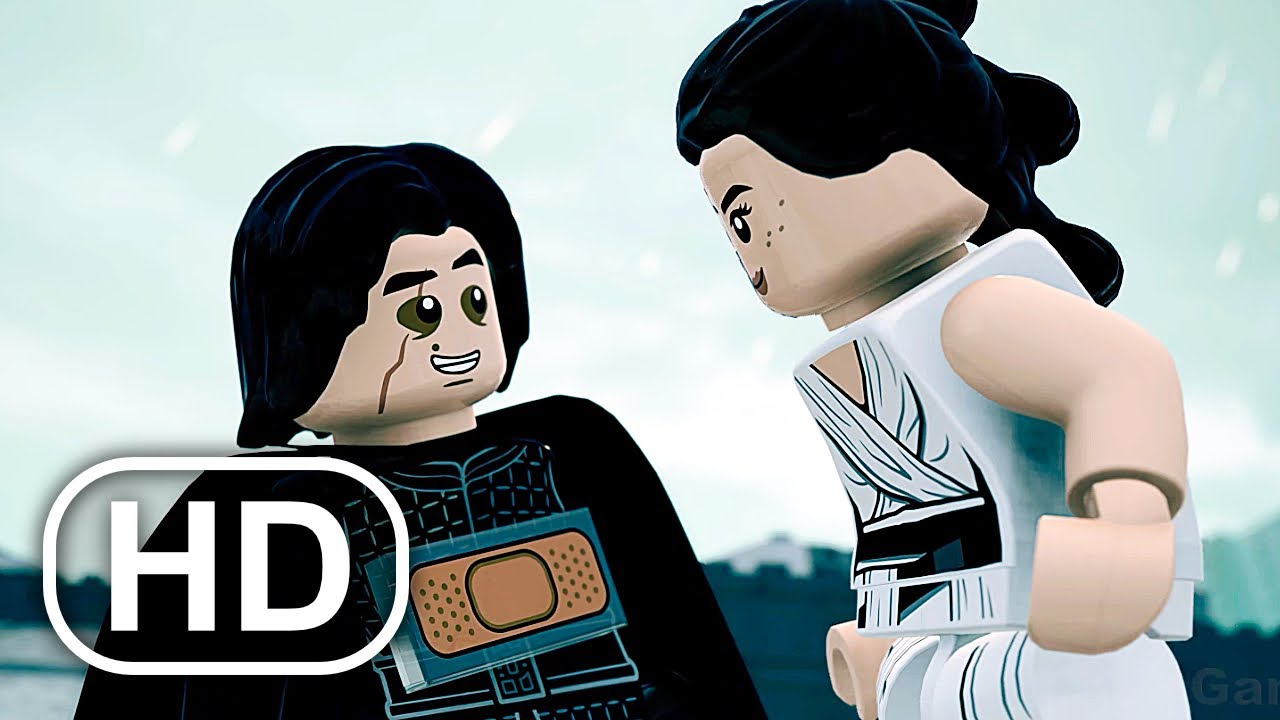 Rey Vs Kylo Ren Fight Scene - LEGO Star Wars The Skywalker Saga