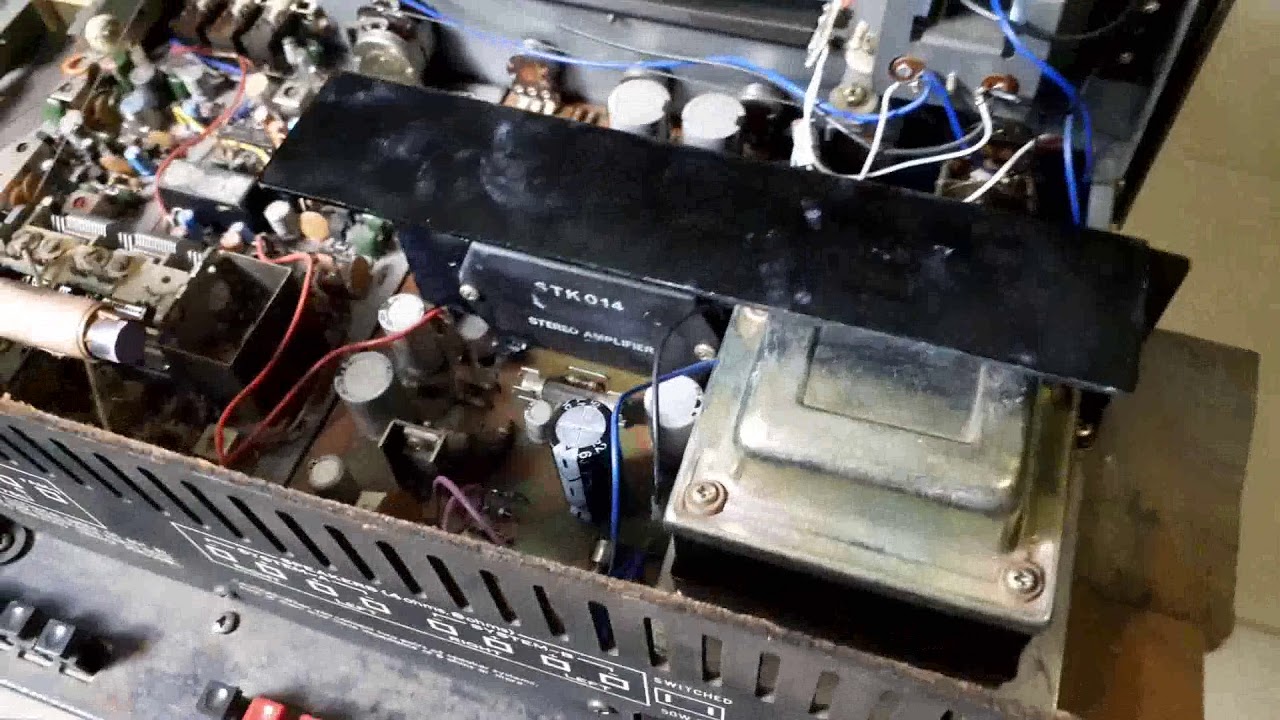 sansui 331 receiver back to life
