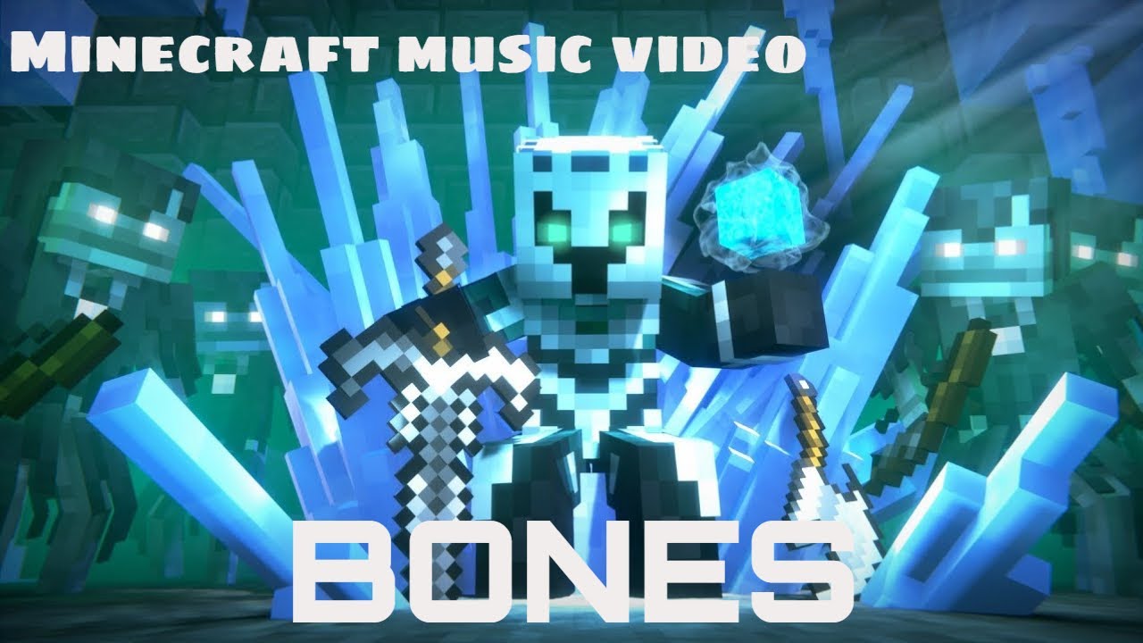 🎶 BONES - @AyaanKnight (Minecraft Animation) [Music Video] #minecraftanimation #bones #musicvideo