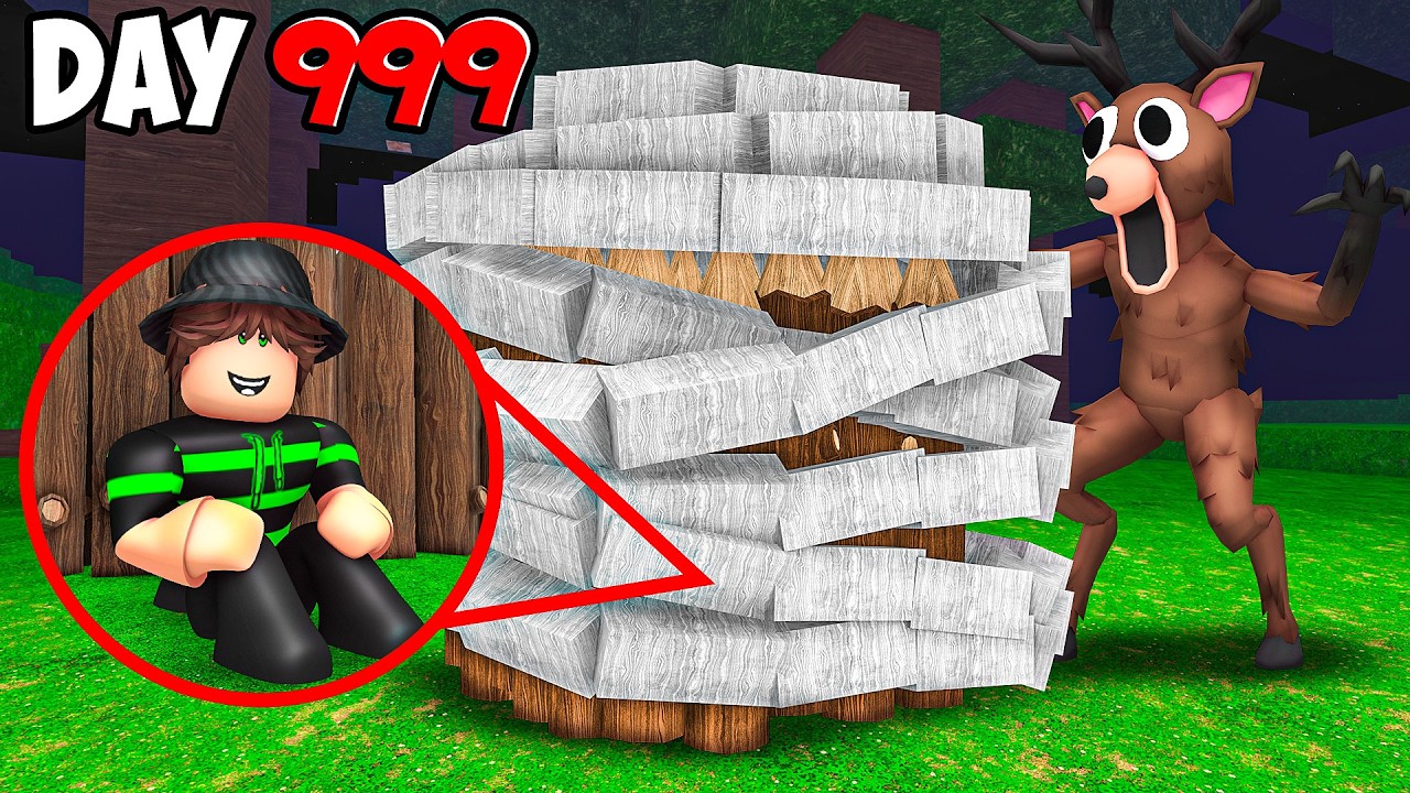 I Built an IMPOSSIBLE BASE In 99 Nights In The Forest!