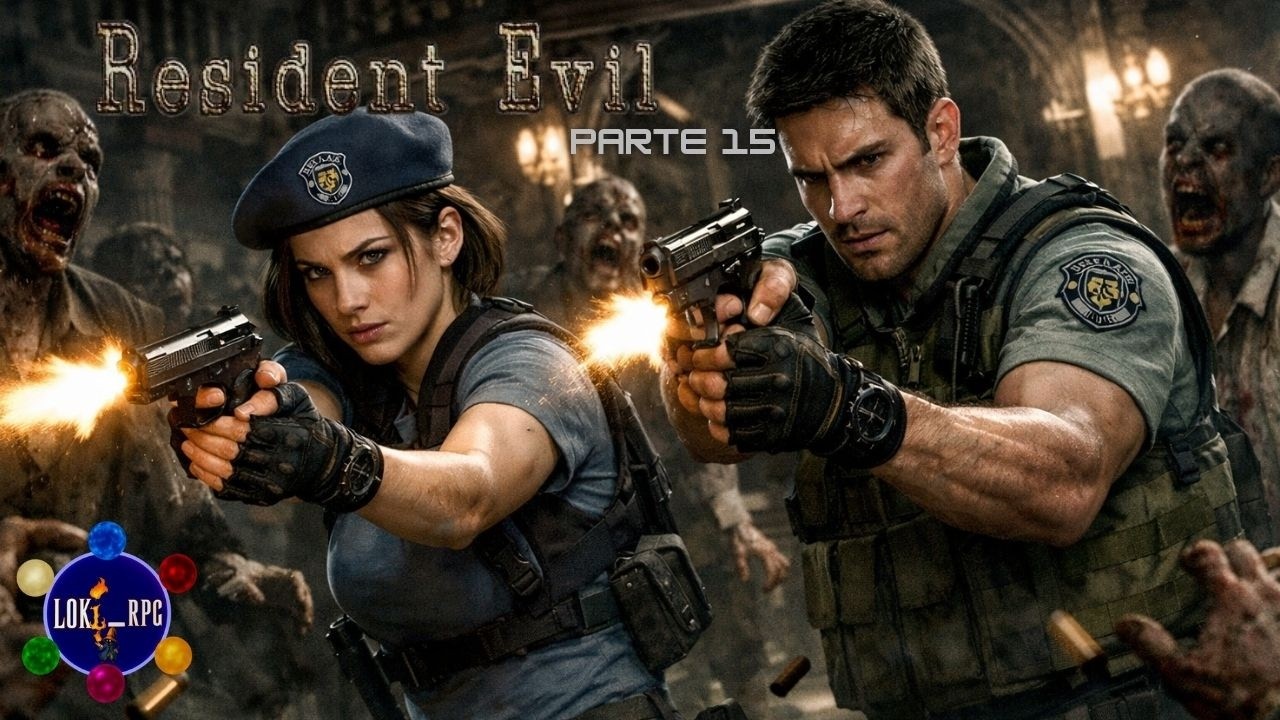 Resident Evil 1 / Guía 100% ( ESP ) - Parte 15 ( Chris en Normal y en menos de 3 horas )