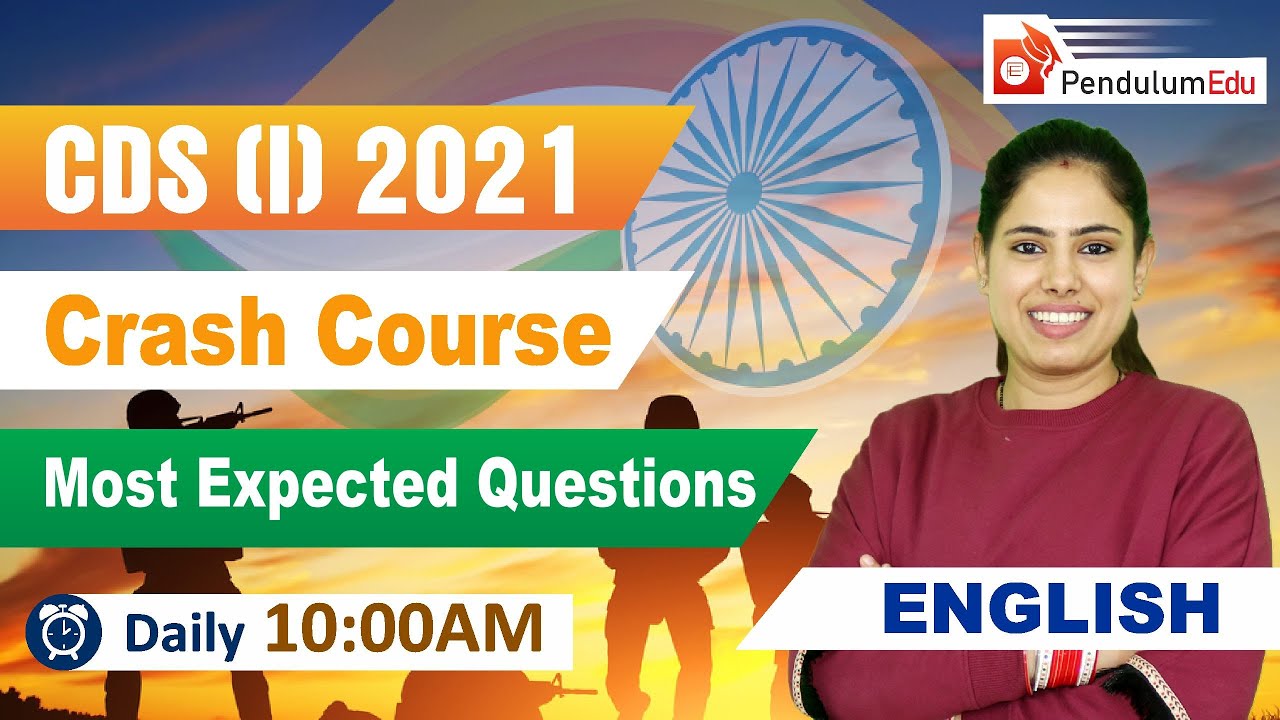 CDS English Most Expected Question | CDS Crash Course | CDS English | Practice Questions of English