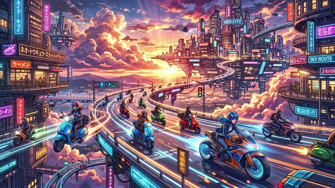 Neon Skies – Sky Highway EDM