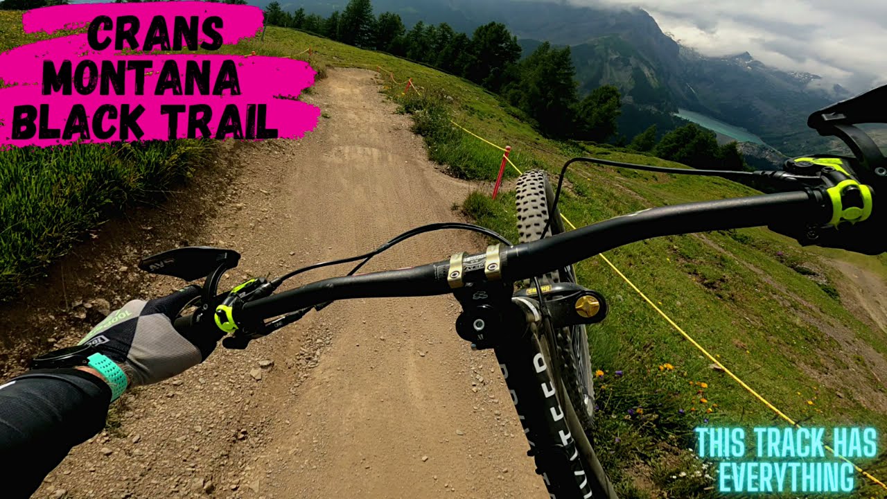 Crans Montana EWS Stage 2 - New Black Trail - 2021 - French Exit.