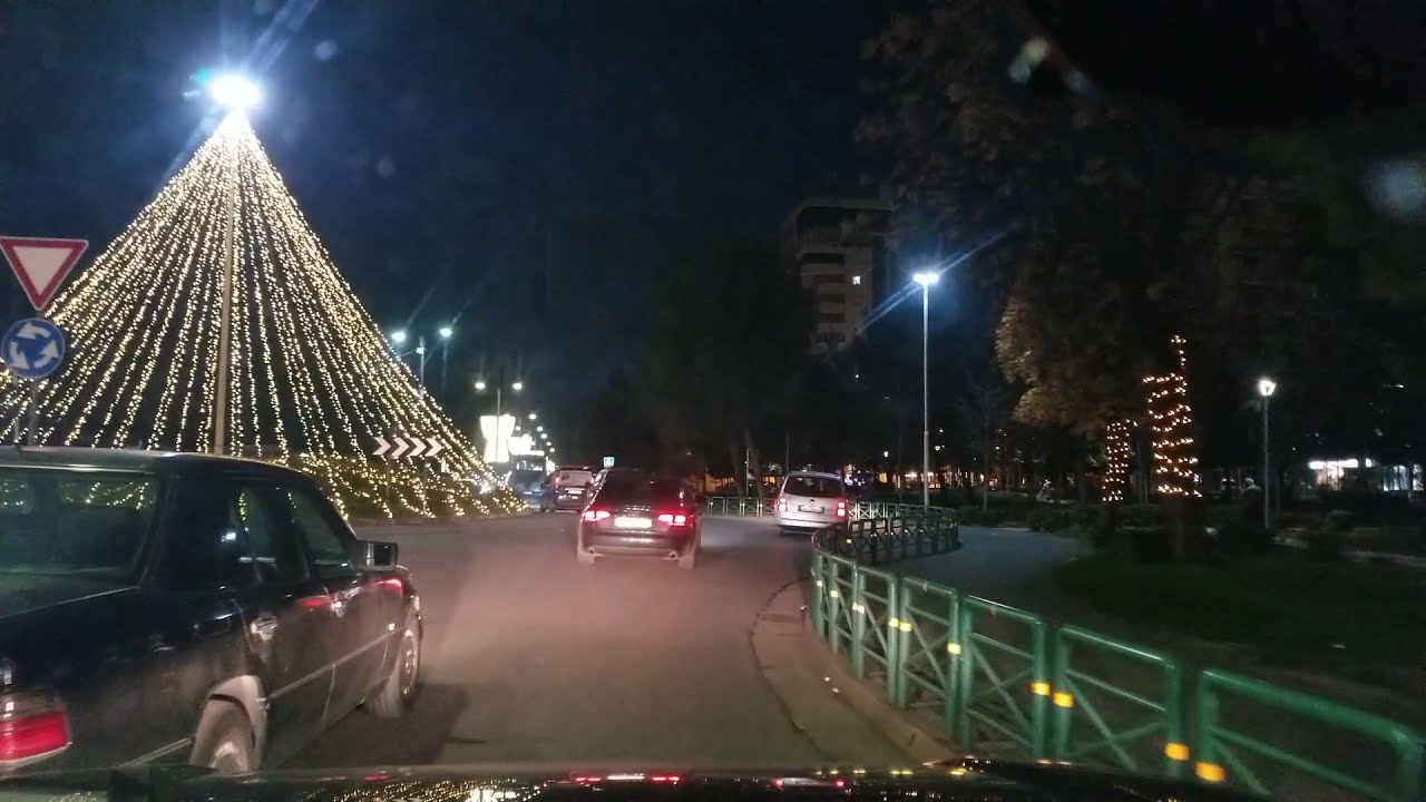Elbasani natën mes Krishtlindjes dhe Vitit të Ri