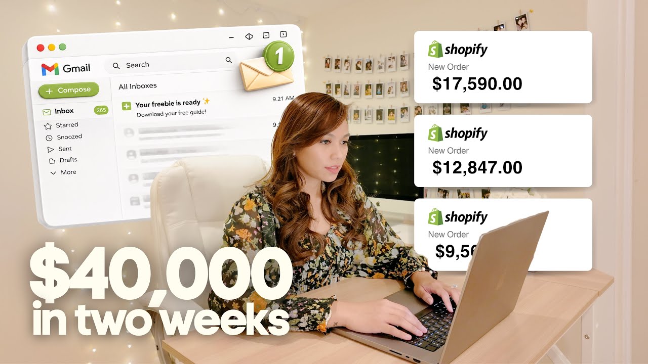how to sell digital products on autopilot with 4 simple emails