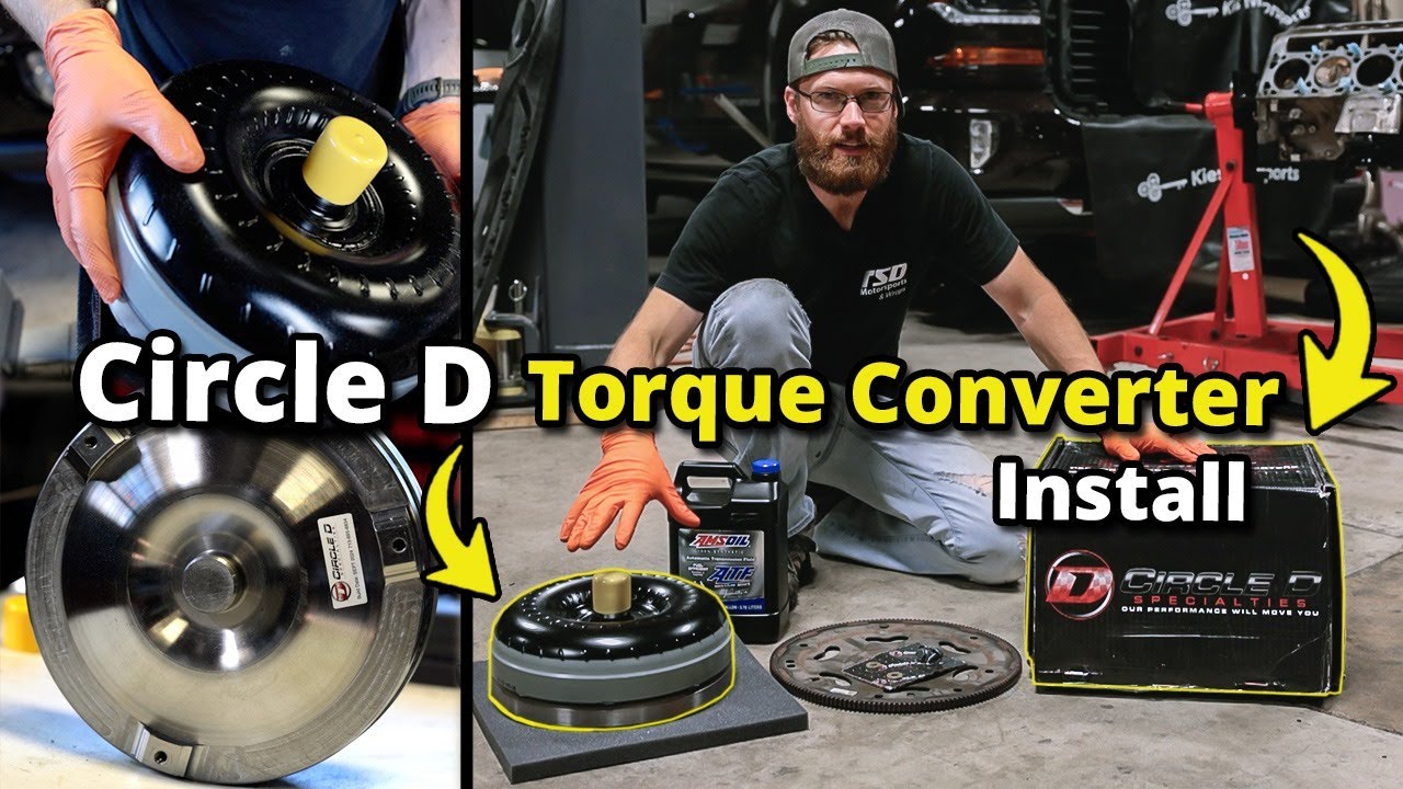 Silverado 6L80 6L90 Circle D Upgraded Torque Converter Install - Save 2014-2018 Sierra Transmission!
