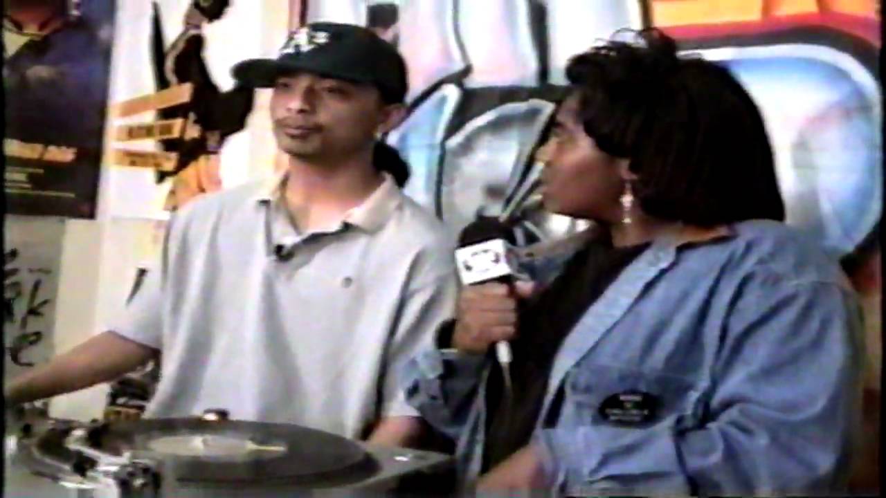 DJ Apollo on Hip Hop Slam TV 93'