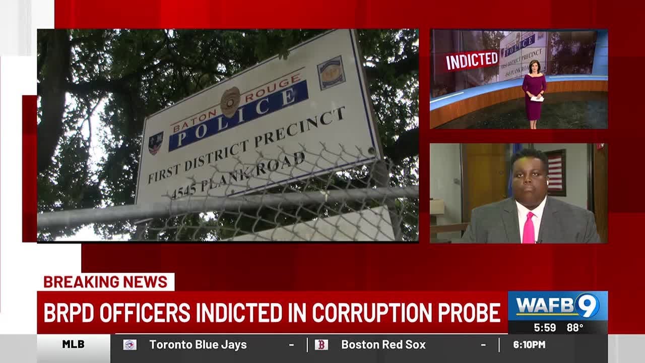 4 BRPD officers indicted, one cleared