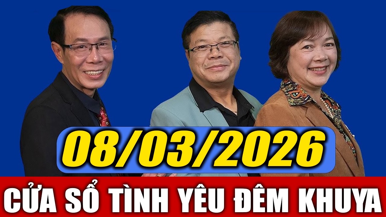 Nghe Cửa Sổ Tình Yêu VOV Đêm Khuya Ngày 08/03/2026 | Đinh Đoàn Chia Sẻ Thông Điệp Yêu Thương