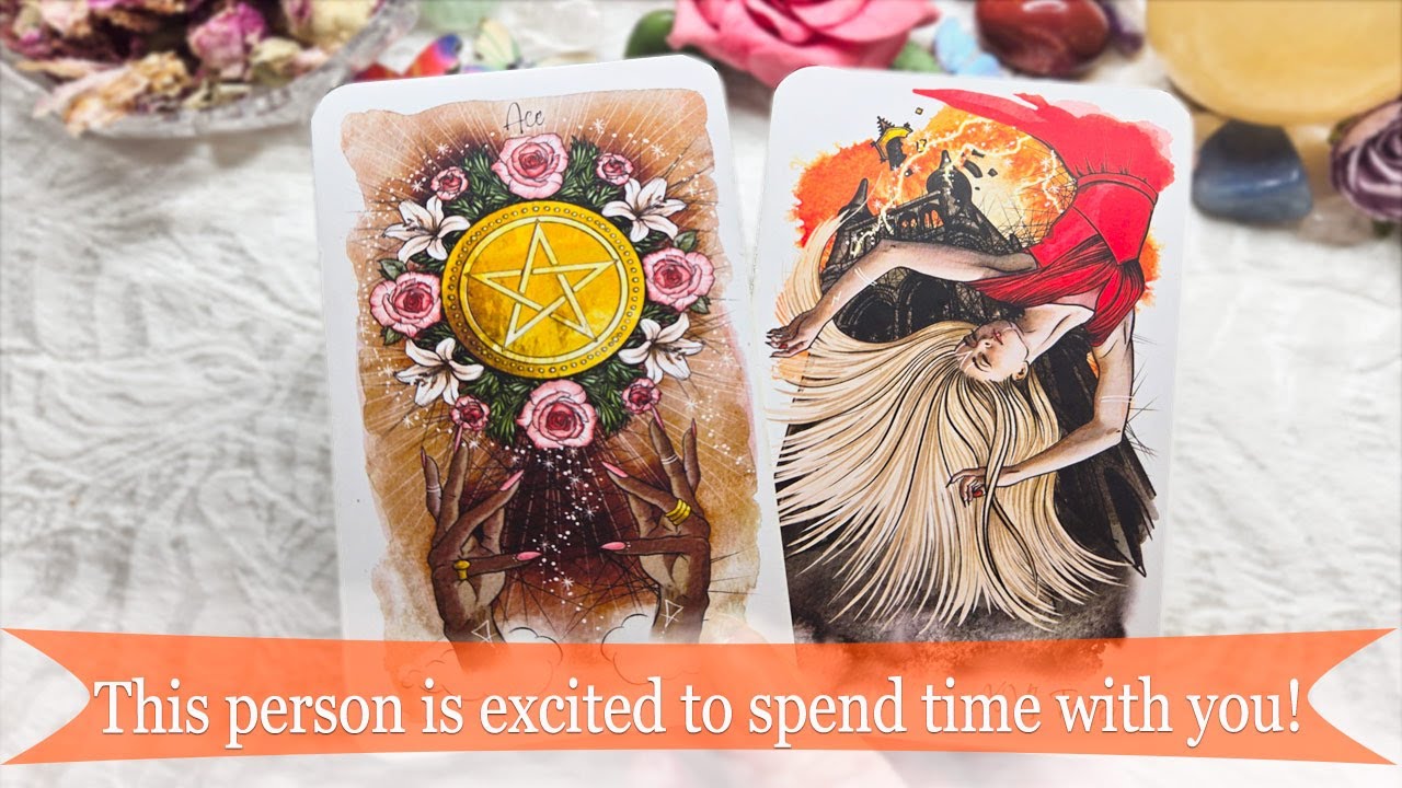 This will come as a BIG shock but this person is excited to spend time with you!⚡