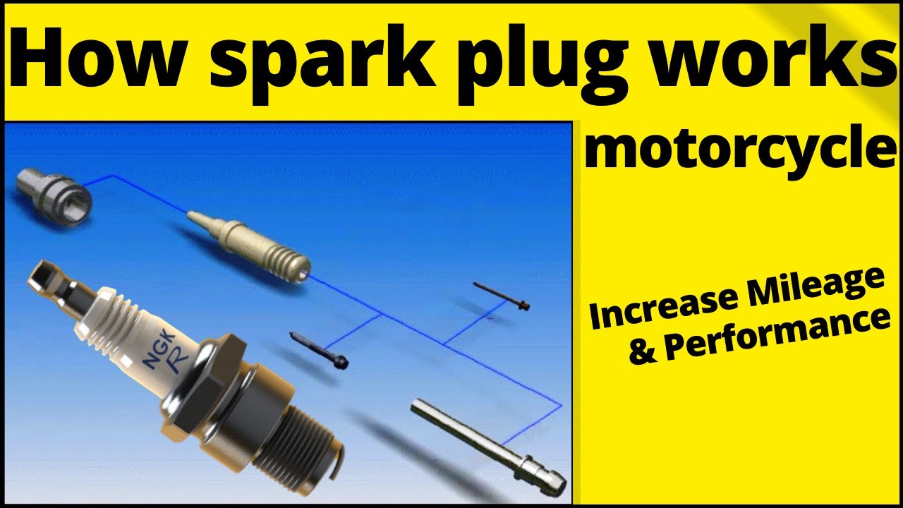 How spark plug works in motorcycle | Science behind spark plug | Spark Plug