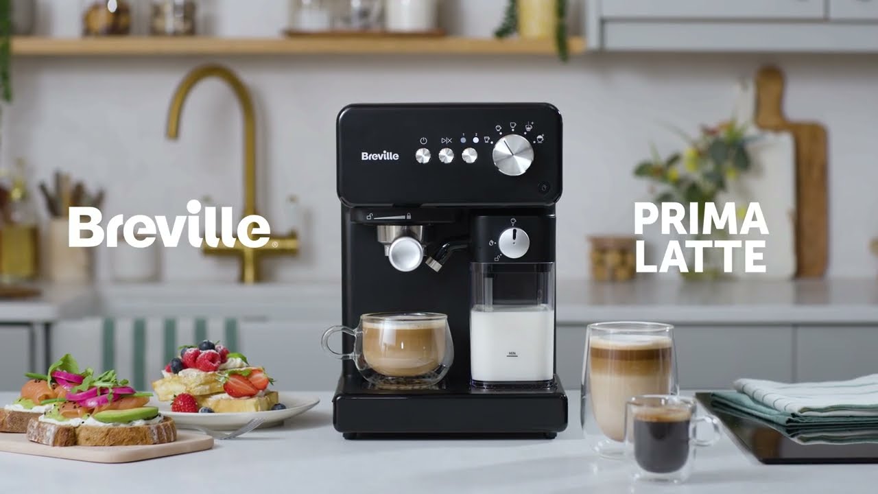 Breville Prima Latte One-Touch Espresso Maker VCF183