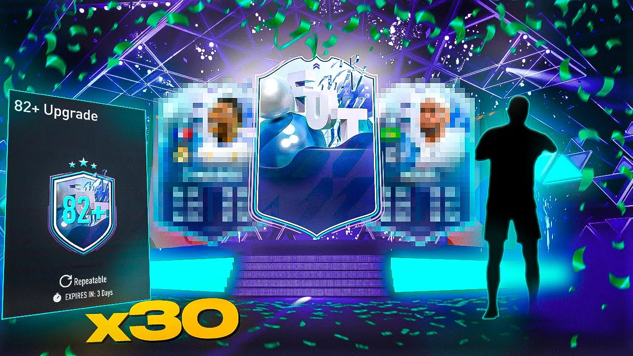 ARE THE 82+ UPGRADE PACKS WORTH IT?! 30X 82+ UPGRADE PACKS! - FIFA 22 ULTIMATE TEAM 2