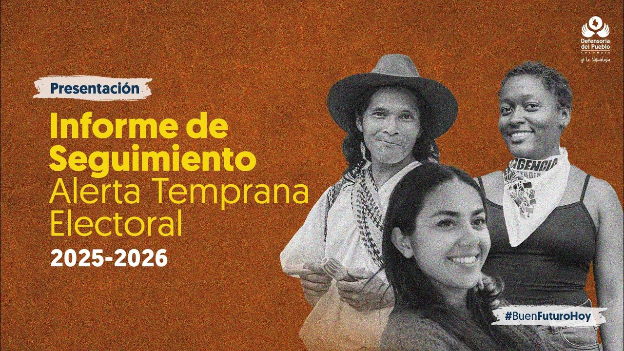 Presentación | Informe de Seguimiento Alerta Temprana Electoral